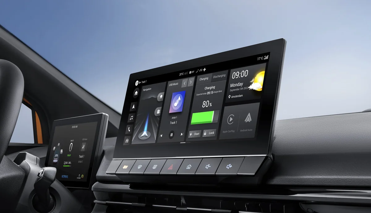 MG4 Electric - kokpit cyfrowy